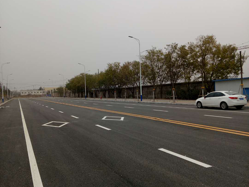 宋元瓷規(guī)劃二路道路、綠化及配套設(shè)施實(shí)景圖